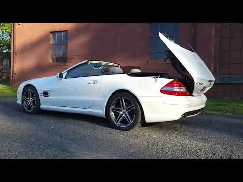 2008 Mercedes-Benz SL-Class SL 550 Convertible top opening