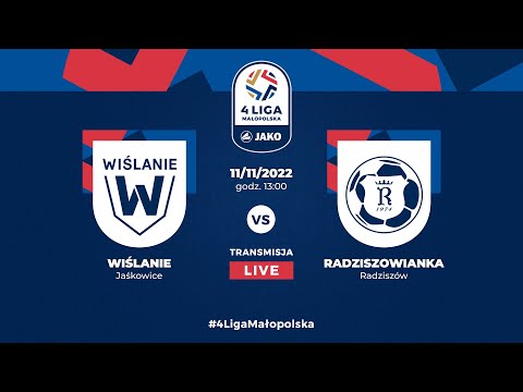 LIVE: Wiślanie Jaśkowice - Radziszowianka Radziszów