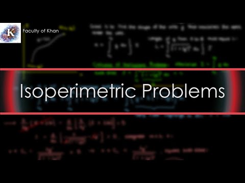Isoperimetric Problems | Calculus of Variations