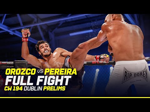 Anthony Orozco vs Aldo Pereira full fight