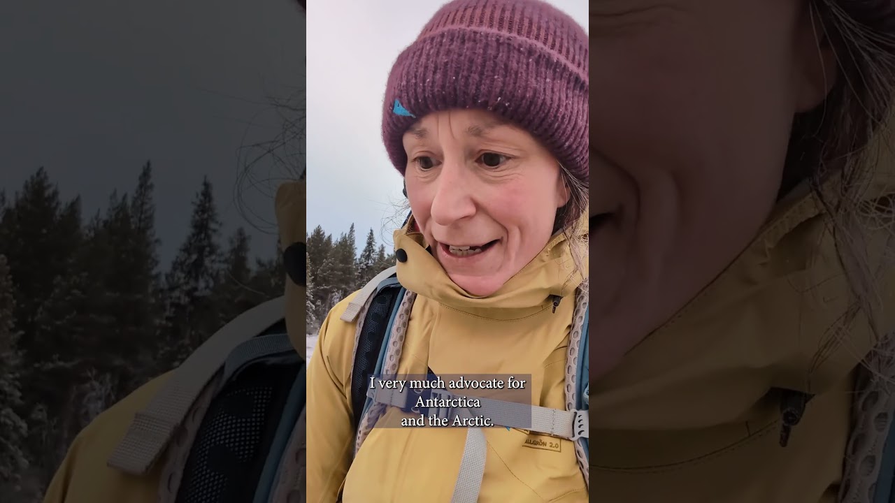 How Johanna Davidsson, Swedish Explorer, Advocates for the Arctic #AdvocateForArctic
