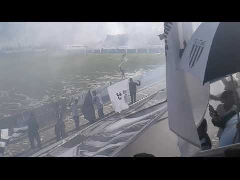 "Recibimiento Gimnasia y Esgrima de Mendoza vs Unión de Sunchales - Fedral A 2017" Barra: Los Famosos 33 • Club: Gimnasia y Esgrima de Mendoza