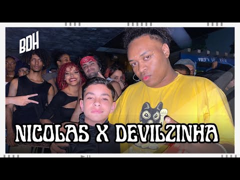 (RIMOU SÉRIO 😵😳) NICOLAS X DEVILZINHA - SEMI FINAL - BDH215