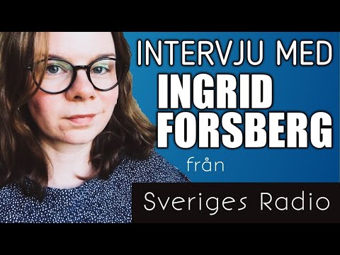 Radio på lätt svenska - Intervju med Ingrid Forsberg från Sveriges Radio - LIVE