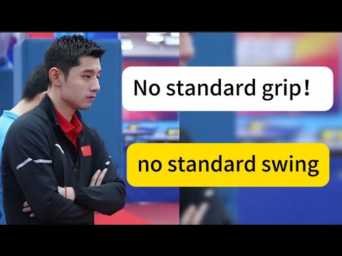 Zhang Jike: There’s no standard grip and no standard swing motion