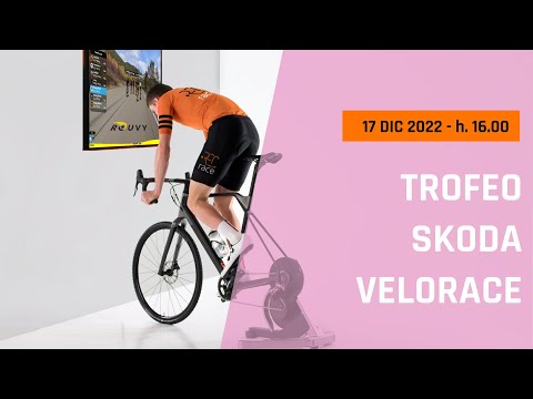 Presentazione TROFEO SKODA VELORACE | Gara virtuale REC race del 17 Dicembre 2022 | ore 16.00