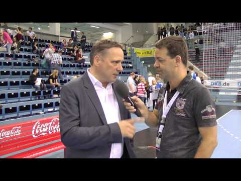 Frank Flatten Interview | 27.04.2014 | VfL Gummersbach vs. GWD Minden | Schwalbe arena