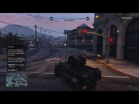 GTA5 online Half-Track Rampage