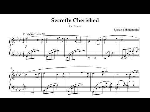 Secretly Cherished – Piano Music by Ulrich Lehensteiner (with score)
