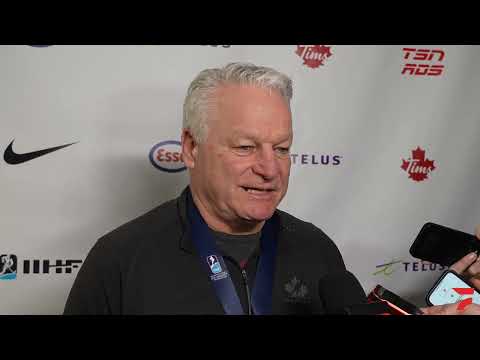 Head Coach Dale Hunter Speaks After Canada Wins Bronze Medal At 2026 World Juniors