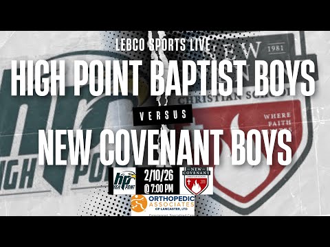 High Point @ New Covenant CCAC Quarterfinals