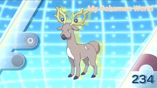 Stantler Pokedex Entry Pokemon Journeys