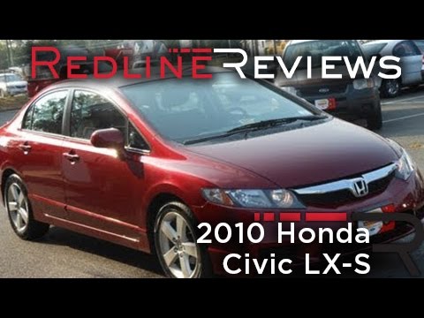 2010 Honda Civic LX-S Review, Walkaround, Start Up, Test Drive