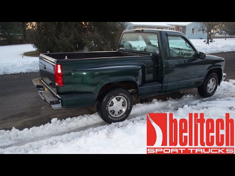 88-98 C1500 Gets Lowered Pt:1 (Belltech 5/7 drop!)
