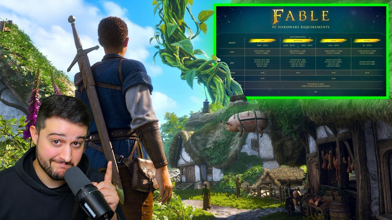 Fable PC Requirements - They're using the Forza Engine??