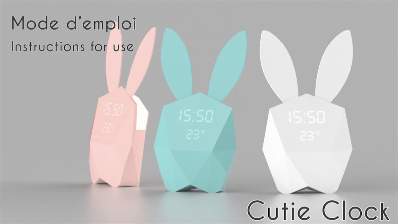 Mode d'Emploi / How to Use - Cutie Clock - Mobility On Board