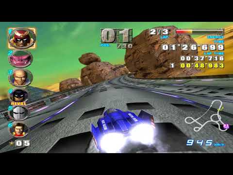 F-Zero GX (GC) walkthrough - Sand Ocean
