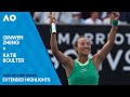 Qinwen Zheng v Katie Boulter Extended Highlights | Australian Open 2024 Second Round