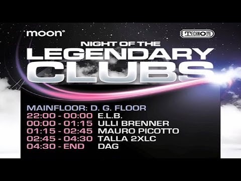 Ulli Brenner @ Night Of The Legendary Clubs | Technoclub Frankfurt | Club Moon13 (Cocoon)