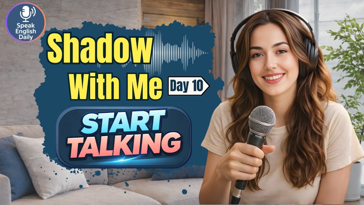 Speak English With Me – Small Talk Practice Start Conversations Day 10 | English Speaking Practice