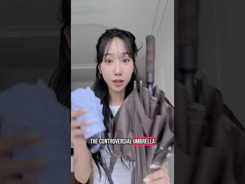 Koreans use UMBRELLAS on a sunny day??