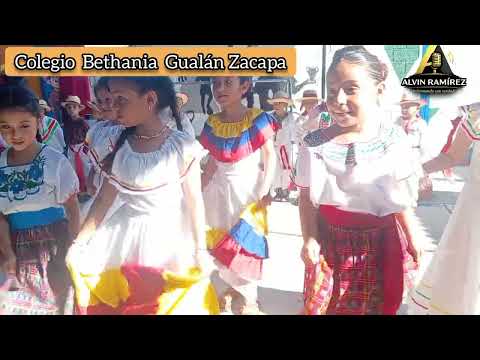 Baile folclórico representando a Estanzuela Zacapa Guatemala.. 