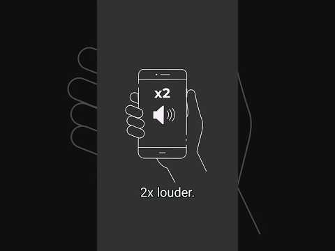 How to make your phone speakers 2x louder.