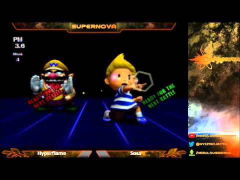 Supernova Pro Bracket - Hyperflame (Lucas) v. Sosa (Wario)