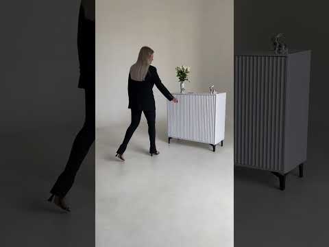 Миниатюра изображения товара Тумба Shtabe Royal 5061 эко (белый/белый/черный)