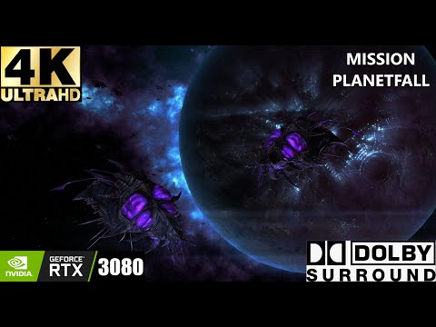 STARCRAFT 2 - HEART OF THE SWARM - HARD WALKTHROUGH - PLANETFALL - 4K ULTRA - no commentary