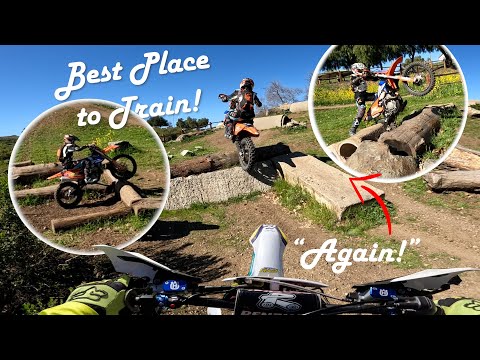 The BEST place to train for enduro - Riding Metcalf OHV
