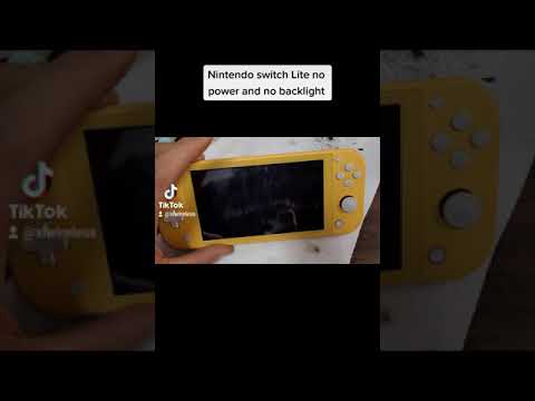Nintendo switch Lite no power and black screen  repair