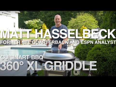 Matt Hasselbeck Makes Dinner with the Cuisinart 360 XL Griddle