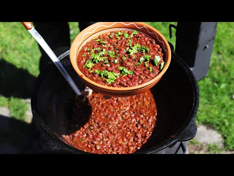 САМОЕ ВКУСНОЕ БЛЮДО БЕЗ МЯСА. ЛОБИО В КАЗАНЕ