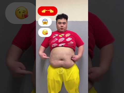 【TikTok100万再生】120Kgデブの微笑みのリアクション