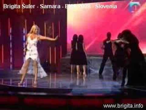 Brigita Šuler - Samara - EMA 2008 finale