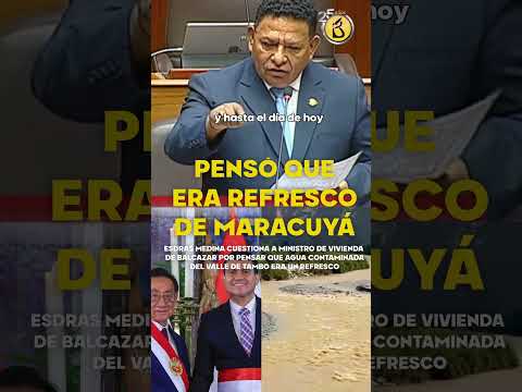 AREQUIPA: Encaran a MINISTRO por insensibilidad ante NIÑOS que CONSUMEN agua CONTAMINADA en Islay