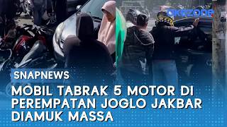 Download lagu Mobil Tabrak 5 Motor di Perempatan Joglo Jakbar Diamuk Massa | Snapnews mp3