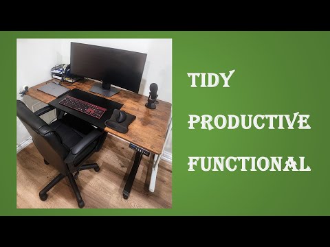 My most productive desk setup ever