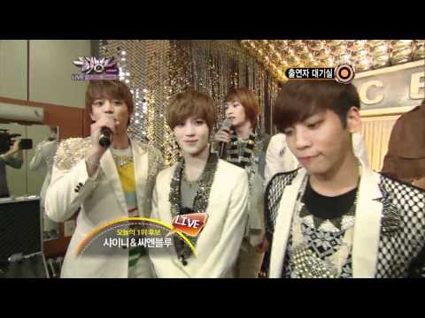 120413 Music Bank-Cnblue Waiting Room &Congratulations