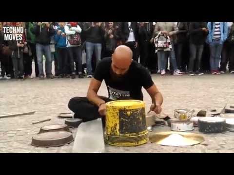 Dario Rossi - Techno Street Drummer