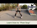 Learn How To Plow Stop On Inline Skates Plow Stop On Rollerblades How To Stop On Skates 04