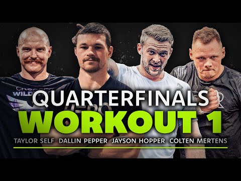 Taylor Self vs The World | CrossFit Born Primitive Quarterfinals | Test 3 (QF Workout 1)