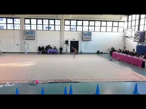 Eva Testa 2ªProva Torneo Regionale Allieve (Polimnia Ritmica Romana)