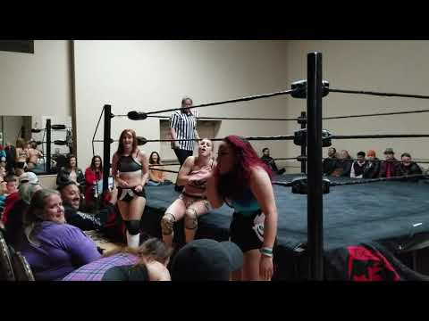 Nicole Matthews vs Izzy Mcqueen vs Sloan vs Liiza Hall - ECCW Thanks For Giving 11.10.2019
