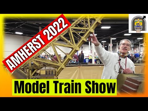 Amherst Model Train Show 2022 - DaBob's ManCave 🚂🚋🚃