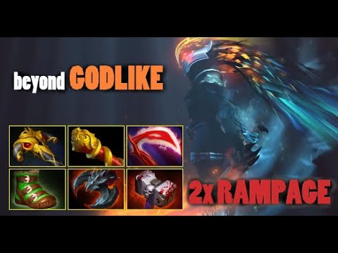 Phantom Assassin Carry Safelane v7.26b | OMG unlimited Crit beyond GODLIKE and 2x RAMPAGE