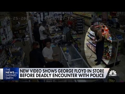 New video shows George Floyd in store before deadly encounter with police