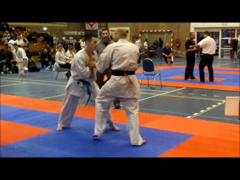 Peter Smit at the International Kyokushin Karate Waterpoort Cup 2010