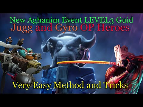 Aghanim's Labyrinth Easy Guide - Jugg & Gyro very OP heroes